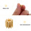 20 Pcs Copper Pinion 9 Tooth 2mm Thickness Small Modulus Gear 10