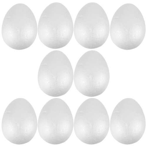 40 Pezzi Uova Schiuma Da 10 Cm Per Dipingere E Decorare 1