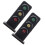 2Pcs Railroad Light Model Sand Table Miniature Signals Building Material 9
