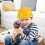 2Pcs Simulation Construction Hats Plastic Party Supplies For Kids 10