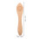 2Pcs Wooden Musical Spoons For Kindergarten Performance Percussion 11