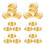 100Pz Scatole Pet Per Dolci, Scatole Per Biscotti 10