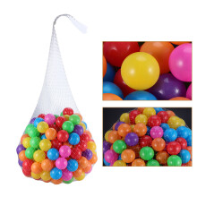50Pcs Plastic Crush Proof Ocean Balls With Storage Bag For Kids