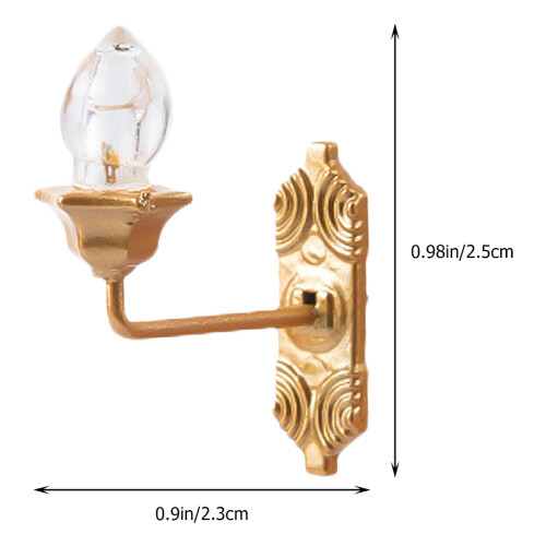 5Pcs Mini Wall Lamps Luminous Sand Table Building Diy Materials 1
