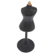 Mini Manichino Bamboletta Con Base Per Vestiti
