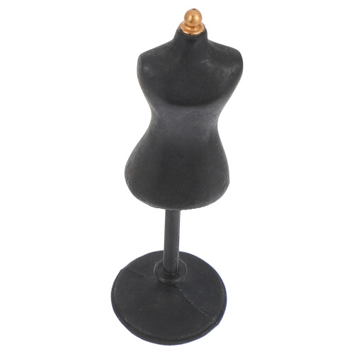 Mini Manichino Bamboletta Con Base Per Vestiti