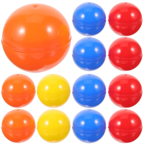 100 Palline Da Lotto 3 Cm Colorate