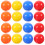 100 Palline Da Lotto 3 Cm Colorate 5