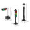 4Pcs Mini Traffic Signal Model Toy For Kids Learning 2