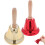 2Pcs Metal Rattle Hand Call Bell With Handle 5