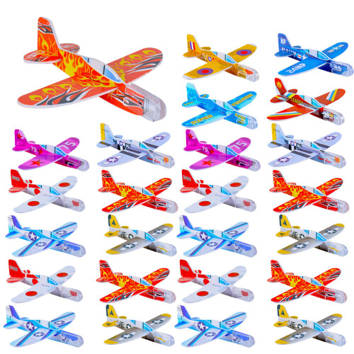32 Mini Planatore Colorato Bambini