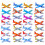 32 Mini Planatore Colorato Bambini 4