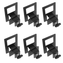 6Pcs Non Slip Mattress Gaskets Adjustable Metal Bed Frame Holder