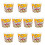 10 Pezzi Contenitori Riutilizzabili In Per Popcorn 11