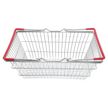 Small Iron Shopping Baskets With Handles For Kids Fruits Eggs Snacks