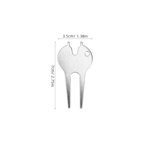 5Pcs Professional Golf Divot Repair Tool Portable Fork For Training 2