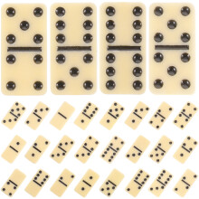 One Set Dominoes Block Game For Adults Party Gathering