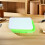 2Pcs Portable Sensory Bin With Lid - Plastic Sand Tray With Handle 6