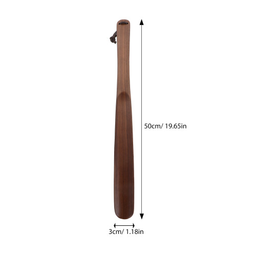 Corno In Legno 50Cm Con Lungo Per 1