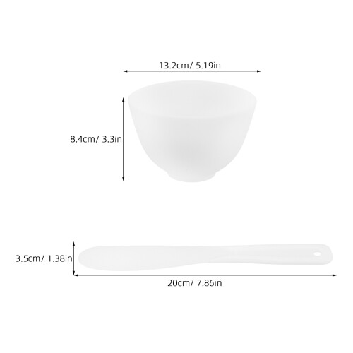 Set Maschere Te Con Ciotola E In Silicone 1