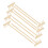 8 Pezzi Mini Da Zen In Bamboo Per 9