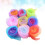 20 Pcs Dance Juggling Rhythm Scarves Random Color 10