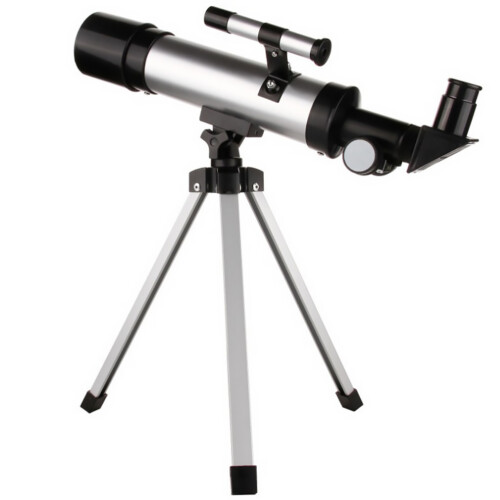 Set 360/50 Mm Telescopio Per Bambini Con Treppiede