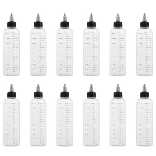 12Pz Squeeze Trasparenti Pet Per Domestico E 2