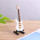 Mini Chitarra Elettrica Bianca 10 Cm Con Scatola E Nera 4