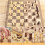 32Pcs Wooden International Chess Pieces Replacement Set 8