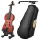 Set Mini Violino In Legno Con Archetto, E Scatola 9
