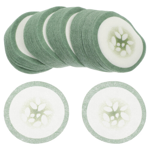 100 Pezzi Occhi In Cetriolo Per Maschera Te