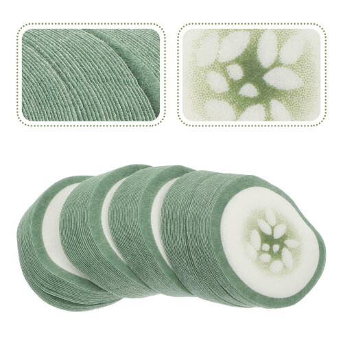 100 Pezzi Occhi In Cetriolo Per Maschera Te 2