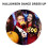 2 Set Finto E Sopracciglia Per Cosplay Halloween 9