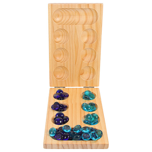 Set Da Tavolo Mancala In Legno Con