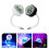 2 Pezzi Mini Luce Disco USB LED Con Cambio 4