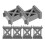 6 Pezzi Supporti Per Pile Stabilizzatori 10
