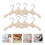 10 Appendiabiti In Legno Per Bjd, 7,5 Cm 3