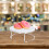 1Pc Marble Cake Holder Stable White Metal Base Dessert Display Stand 8