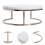 1Pc Marble Cake Holder Stable White Metal Base Dessert Display Stand 5