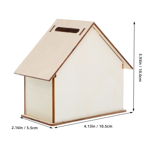 5 In Legno Bambini Da Te Contenitore Monete 1