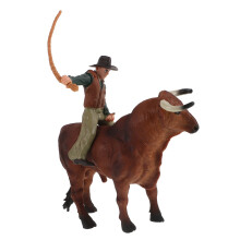 Set Scultura Da Scrivania Cowboy Figurine Collezione West