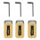3 Set Per Crema Modellante Sopracciglia Con 2
