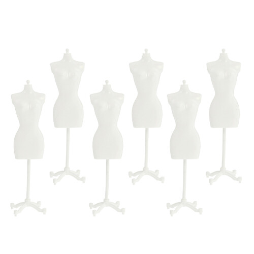 6 Supporti Per , Mini Manichini Da 2