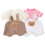 2 Set Per 30 Cm Con Pantaloni, Bretelle E 1