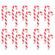 20 Pezzi A Bastoncino Natale Per Ragazze Rosso