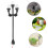 3 Pezzi Tavolo Sabbia Lampioncino Paesaggio Parco 5