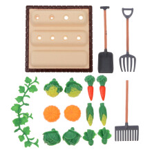 Set Mini Paesaggio Campo Verdure Con