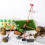 Set Mini Paesaggio Campo Verdure Con 5