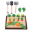 Set Mini Paesaggio Campo Verdure Con 4
